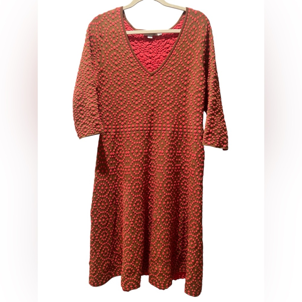 BODEN DRESS | Annabel Gingerbread Coral Reef | 12R WH942